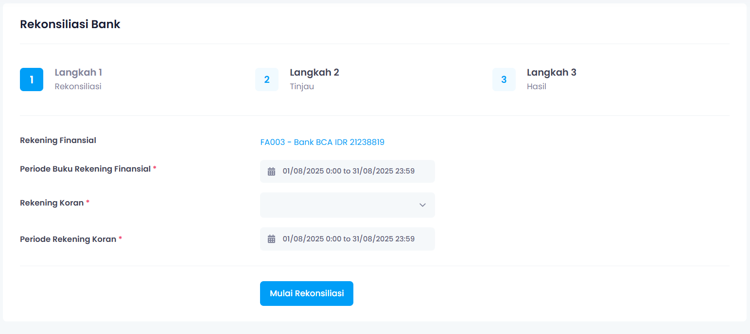 Fitur Rekonsiliasi Bank