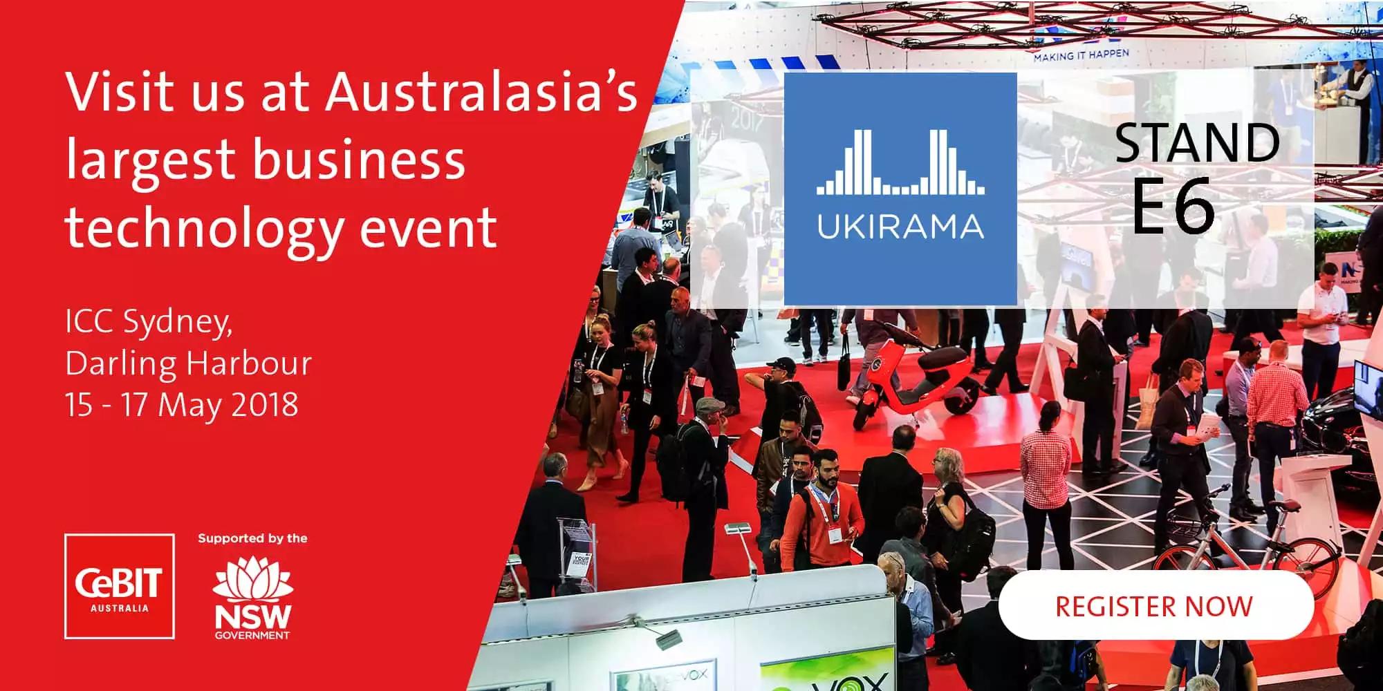 Ukirama Terpilih Sebagai Salah Satu Perwakilan dari Indonesia di CeBIT Australia 2018