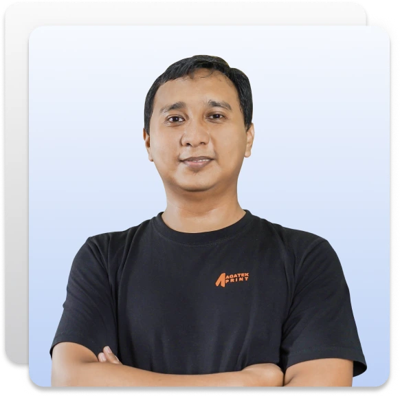 Case Study Agatek Print - Foto Klien Agung Agustio